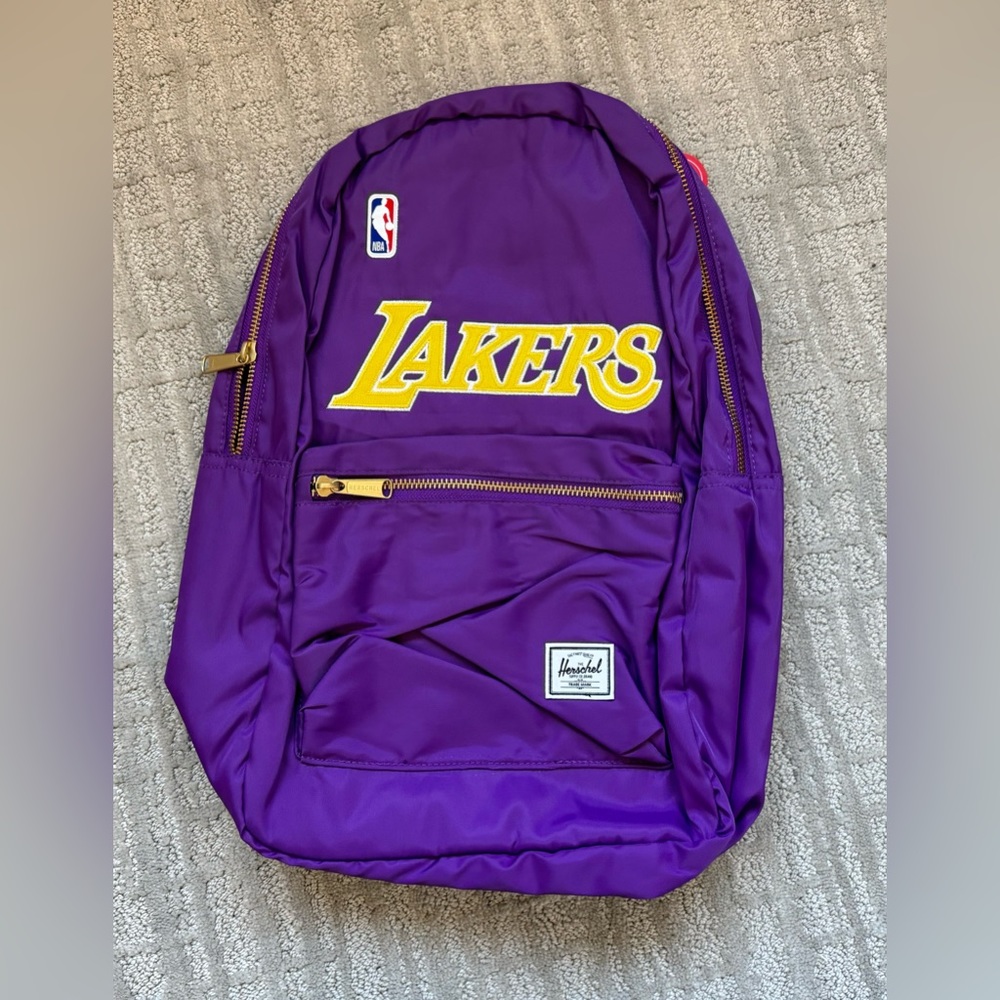 Los Angeles Lakers Herschel Supply Co. Settlement Satin Backpack